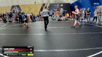 215 lbs Round 4 (8 Team) - Caige Horak, Warner Elite vs Jonathan Gould, Disciples WC