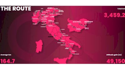 Giro d'Italia 2026 Route Map, Details