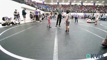 46 lbs Quarterfinal - Kyren Hiracheta, Carl Albert vs Everly Magallanes, Dumas Wrestling Club