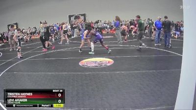 115 lbs Semifinal - Tristen Haynes, Columbia Knights vs Levi Amaker, Legacy Elite