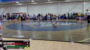 125 lbs Semifinal - Mac Cafurello, Roanoke College vs Adrian Samano, Ferrum