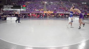 133 lbs Finals (8 Team) - Tanner Higa, University Of Dubuque vs Cade Odrobina, Albion