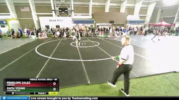 85 lbs Round 4 - Faith Young, Champions WC vs Penelope Zalez, Arizona