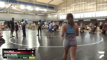 106 lbs Round 5 - Ella Wells, The Storm Wrestling Center vs Alyssa Archer, Ground Zero Wrestling