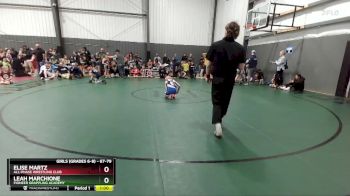 67-79 lbs Quarterfinal - Elise Martz, All-Phase Wrestling Club vs Leah Marchione, Pioneer Grappling Academy