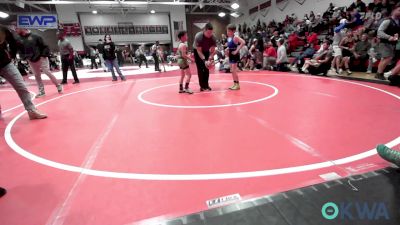 70 lbs Rr Rnd 3 - Ike Payne, Quezada Wrestling Academy vs Sloan Burnett, Tulsa Blue T Panthers