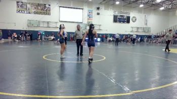 125 lbs Consolation 1st - Anessa Villarreal, Mountain View vs Hilary Rojas, WIlsonville