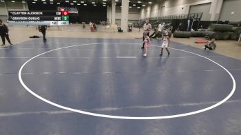 56 lbs 5th Place Match - Clayton Aleksick, King Select Wrestling vs Grayson Guelig, MN Elite Wrestling Club