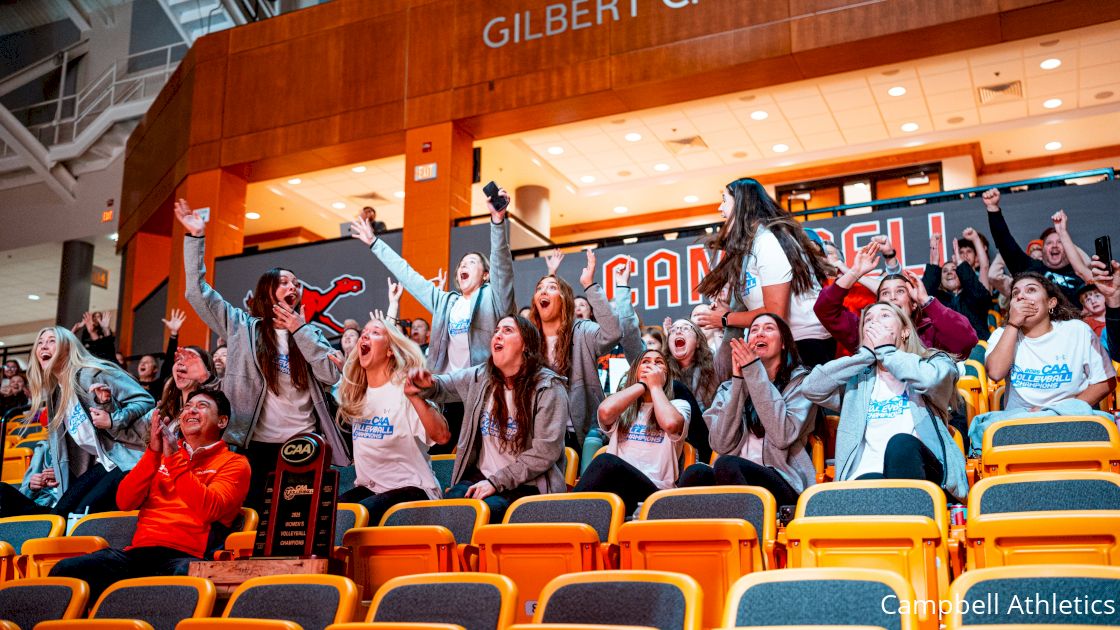 Campbell vs Texas A&M Volleyball In The NCAA Tournament