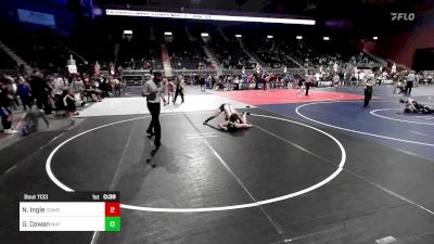 Consolation - Noah Ingle, Cowboy Kids WC vs Garrett Cowan, Mat Pac WC