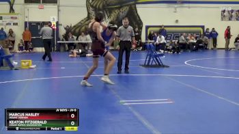 JV-5 lbs Round 1 - Keaton Fitzgerald, Cedar Rapids Washington vs Marcus Hasley, Mount Vernon