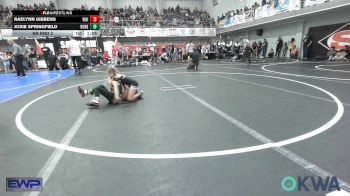 51 lbs Rr Rnd 2 - Raelynn Gibbens, Viking Wrestling Club vs Josie Springfield, Runestone