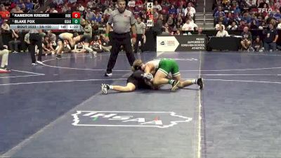 2A-150 lbs Semifinal - Blake Fox, Osage vs Kameron Kremer, Independence