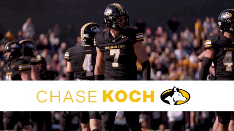 Michigan Tech's Chase Koch Led The GLIAC In Tackles, Despite Playing In A Cast