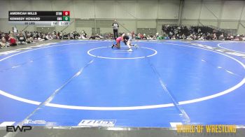 90 lbs Semifinal - Americah Mills, Storm 7-12 vs Kennedy Howard, Girls With Grit 7-12