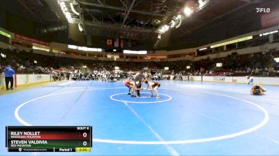 106 lbs Champ. Round 1 - Riley Nollet, Bradshaw Mountain vs Steven Valdivia, Red Mountain