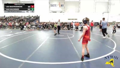 70 lbs 5th Place Match - Mae Machemer, WRCL Wrestling Club vs Leo Mastrosimone, GPS Wrestling Club