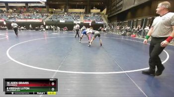 157 lbs Cons. Round 3 - 8 Keegan Luton, Oklahoma City vs 16 Aden Graves, Providence