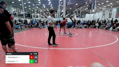 287 lbs Semifinal - Liam Stoneback, Grit Mat Club vs Jeff Gessner, MPR