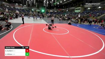 81 lbs Quarterfinal - Santiago Guillent, So Cal Grappling vs Andrew Wilcox, Chatfield WC