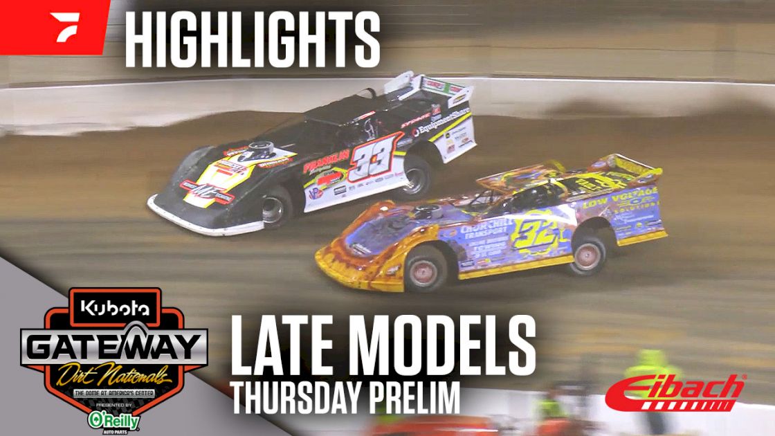 Highlights: Late Models Thursday Prelim At Gateway