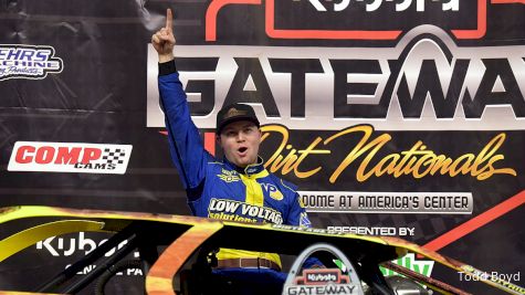 Bobby Pierce Reacts After Team Effort In Gateway Thursday Prelim Win