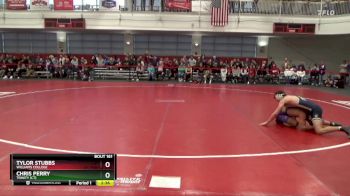 141 lbs Cons. Round 3 - Tylor Stubbs, Williams College vs Chris Perry, Trinity (CT)