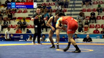 65 kg Qualif. - Kotaro Kiyooka, Japan vs Andranik Avetisyan, Armenia