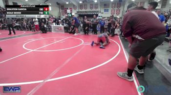 131 lbs Rr Rnd 2 - Terico Leslie, Tulsa North Mabee Stampede vs Kole Knoke, Sallisaw Takedown Club