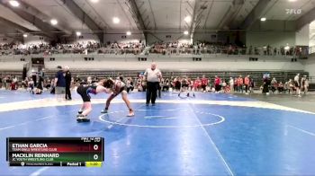 135 lbs Quarterfinal - Ethan Garcia, Team Owls Wrestling Club vs Macklin Reinhard, JC Youth Wrestling Club