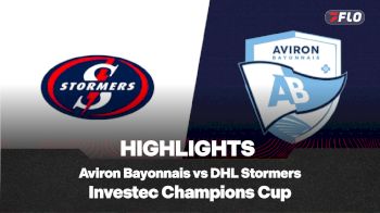 Full Match Highlights: Aviron Bayonnais vs DHL Stormers Investec Champions Cup 2025-2026 Round 1