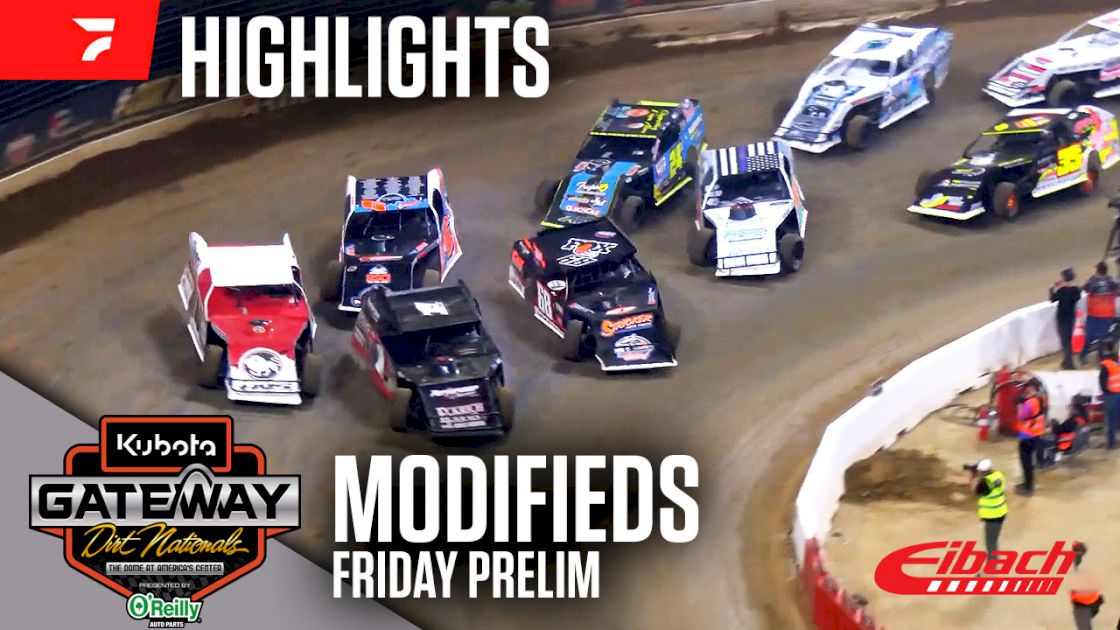 Highlights: Kubota Gateway Dirt Nationals Modifieds Friday