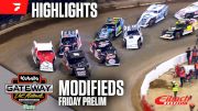 Highlights | 2025 Modifieds Friday Prelim at Kubota Gateway Dirt Nationals