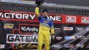 Ricky Thornton Jr. Reacts After Driving From 9th To Win Friday Gateway Prelim