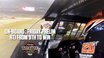 On-Board: Ricky Thornton Jr. Drives From 9th To Win Friday Gateway Prelim
