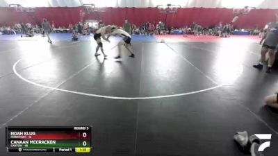 190 lbs Round 3 (16 Team) - Canaan Mccracken, Canton vs Noah Klug, Marathon