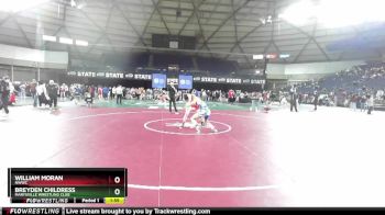 144 lbs 1st Place Match - William Moran, NWWC vs Breyden Childress, Marysville Wrestling Club