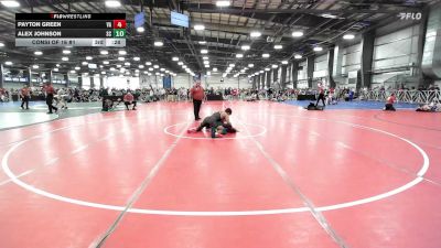 126 lbs Consi Of 32 #1 - Mack Pell, WA vs Anthony Noboa, NY