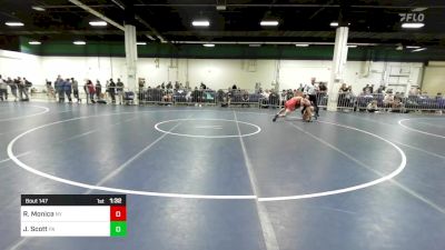 157 lbs Consi Of 64 #2 - Ryley Monica, NY vs Jesse Scott, PA