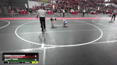 54 lbs Cons. Round 5 - Brandt Perry, B.A.M. vs Heinrich Schachtner, Victory School Of Wrestling
