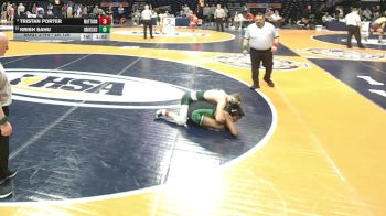 2A 126 lbs Quarterfinal - Krish Sahu, Grayslake (Central) vs Tristan Porter, Mattoon