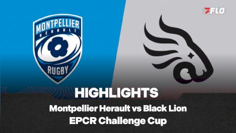 Full Match Highlights: Black Lion vs Montpellier Herault Rugby EPCR Challenge Cup 2025-2026 Round 1