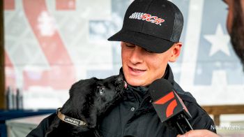 Puppy Kisses For A Good Cause With Carson Brown At The Snowball Derby