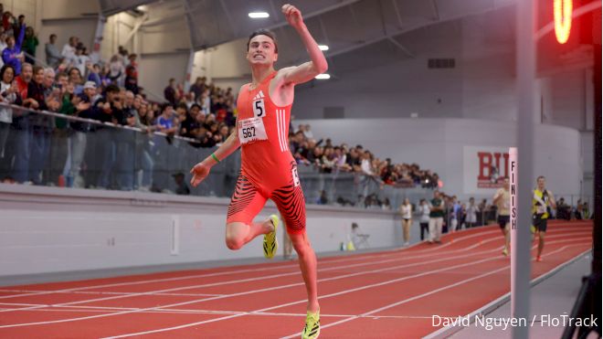BU Season Opener: Josh Hoey SHATTERS Indoor 600m World Record