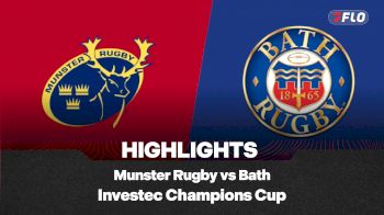 Full Match Highlights: Bath vs Munster Rugby Investec Champions Cup 2025-2026 Round 1