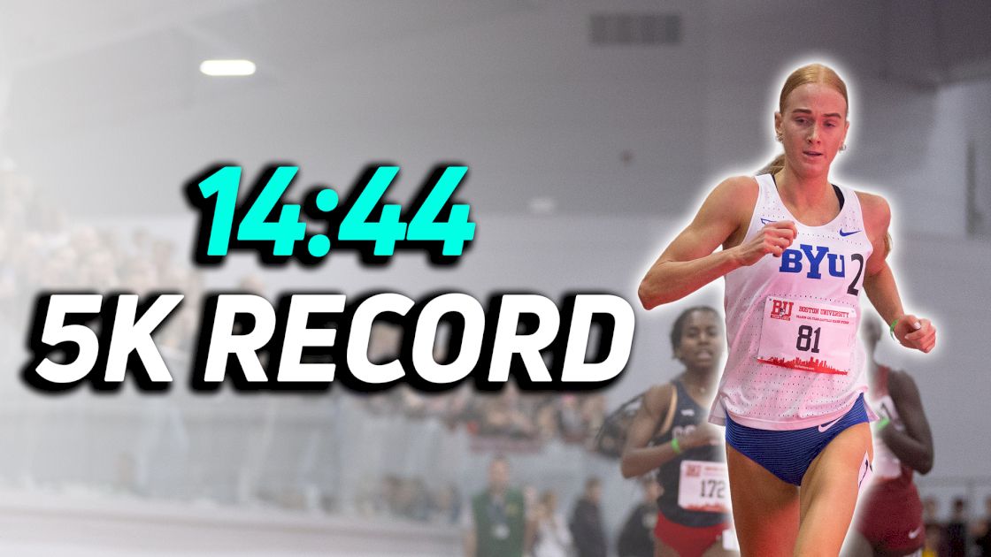 REPLAY: Jane Hedengren's Record Breaking Collegiate 5K