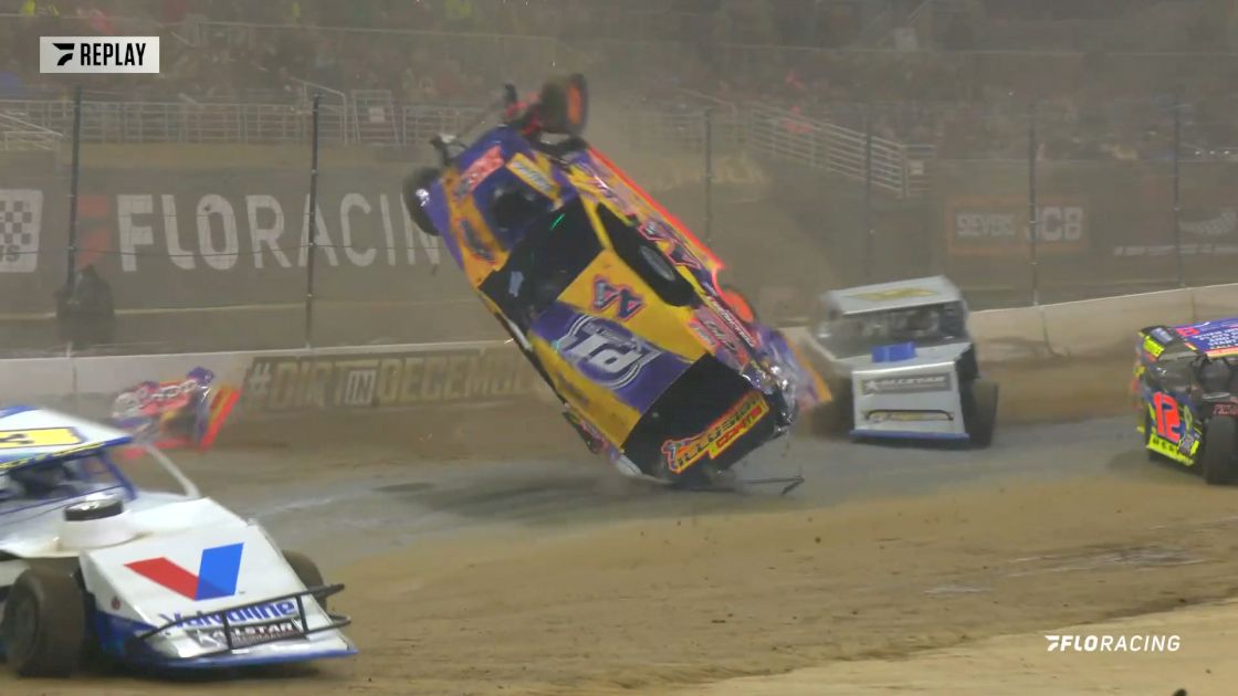 Nasty Modified Rollover At Gateway Dirt Nationals