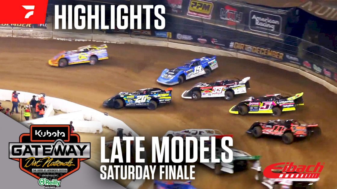 Highlights: Kubota Gateway Dirt Nationals Late Model Feature