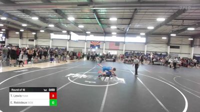 126 lbs Round Of 16 - Teagan Lewis, Funk Nasty vs Elijah Robidoux, Desert Sunrise