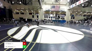 121 lbs Consi Of 8 #1 - Pierce Kane, Council Rock North vs Nathan Attisano, Legacy Christian Academy